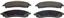 Disc Brake Pad Set WB QC1019