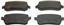 Disc Brake Pad Set WB QC1021