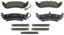 Disc Brake Pad Set WB QC1040A