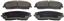 Disc Brake Pad Set WB QC1056