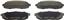 Disc Brake Pad Set WB QC1073