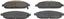 Disc Brake Pad Set WB QC1080