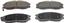 Disc Brake Pad Set WB QC1097