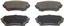 Disc Brake Pad Set WB QC1105