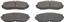 Disc Brake Pad Set WB QC1188