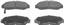 Disc Brake Pad Set WB QC1276