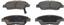 Disc Brake Pad Set WB QC621