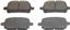 Disc Brake Pad Set WB QC707