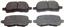 Disc Brake Pad Set WB QC741