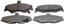 Disc Brake Pad Set WB QC750