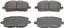 Disc Brake Pad Set WB QC923