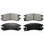 Disc Brake Pad Set WB SX814