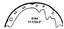 Drum Brake Shoe WB Z184R