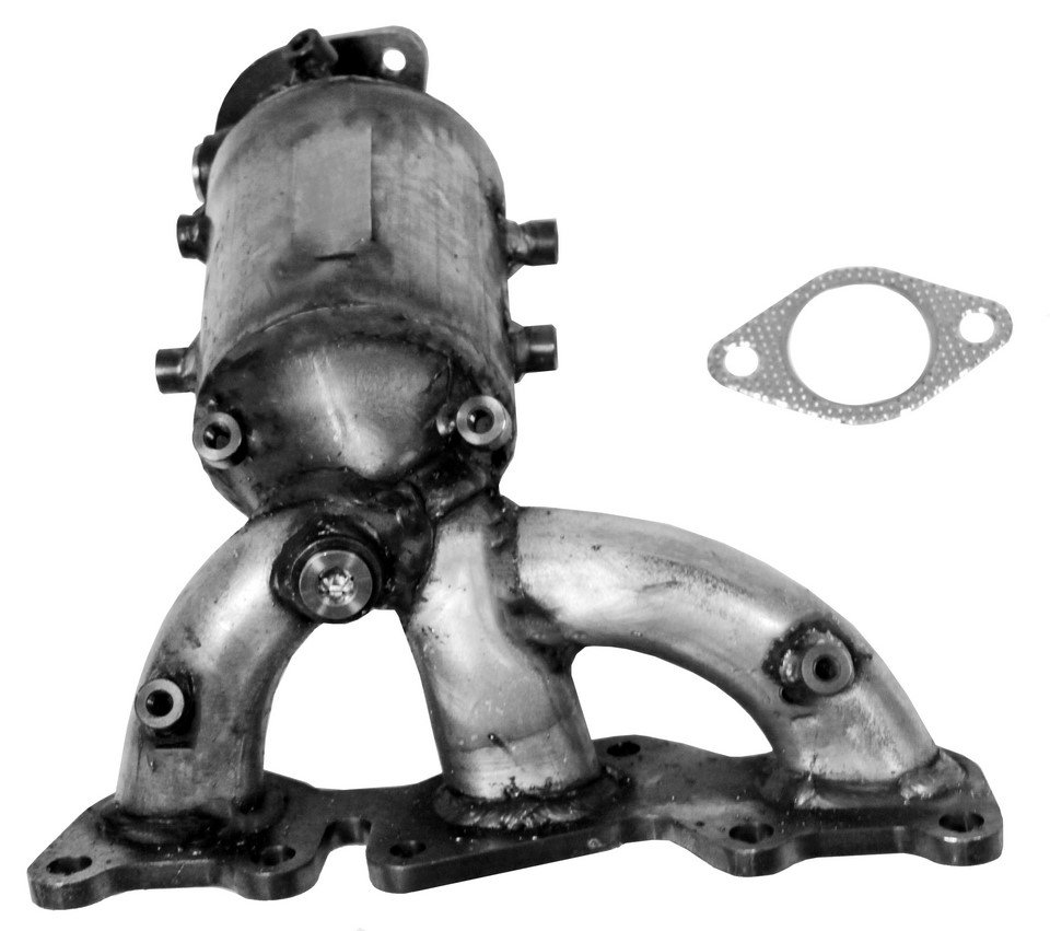 2008 Hyundai Santa Fe Exhaust Manifold with Integrated Catalytic