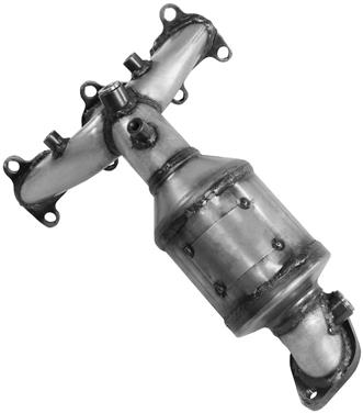 Exhaust Manifold with Integrated Catalytic Converter WK 16679