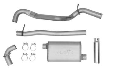 2009 Jeep Wrangler Exhaust System Kit WK 39446