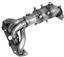 Exhaust Manifold with Integrated Catalytic Converter WK 16403