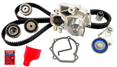 Engine Timing Belt Kit with Water Pump ZO TCKWP328C