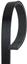 Serpentine Belt ZO K050407