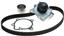 Engine Timing Belt Kit with Water Pump ZO TCKWP177