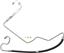 Power Steering Pressure Line Hose Assembly ZP 365476