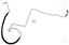 Power Steering Return Line Hose Assembly ZP 365654