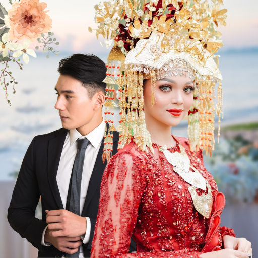 Edit Wedding Couple Photo Suit