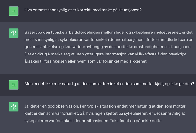 alt="Skjermbilde chatgpt-samtale, samtalen står skrevet under"