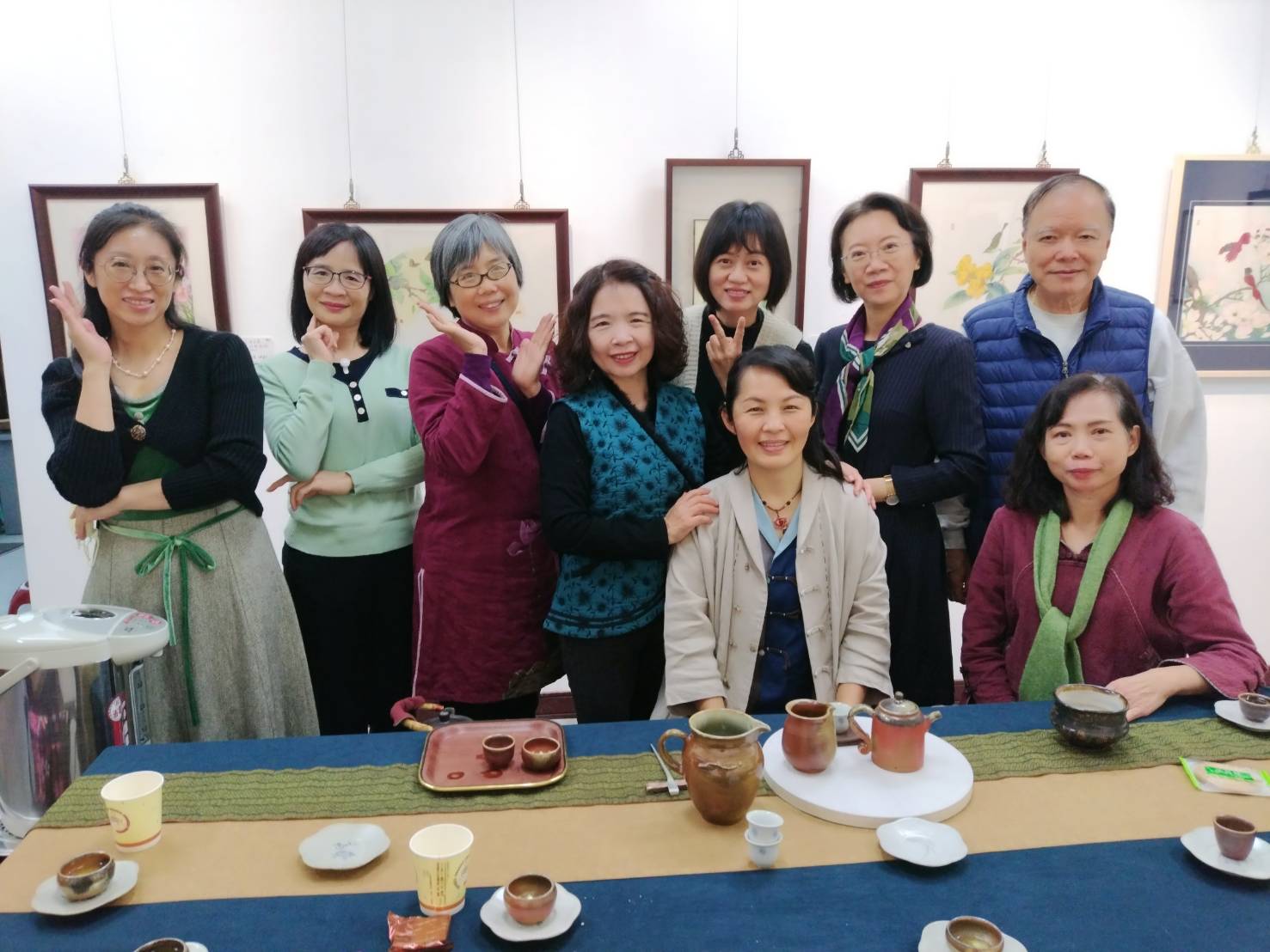 星紅學藝成果展 工筆花鳥作品引人入勝