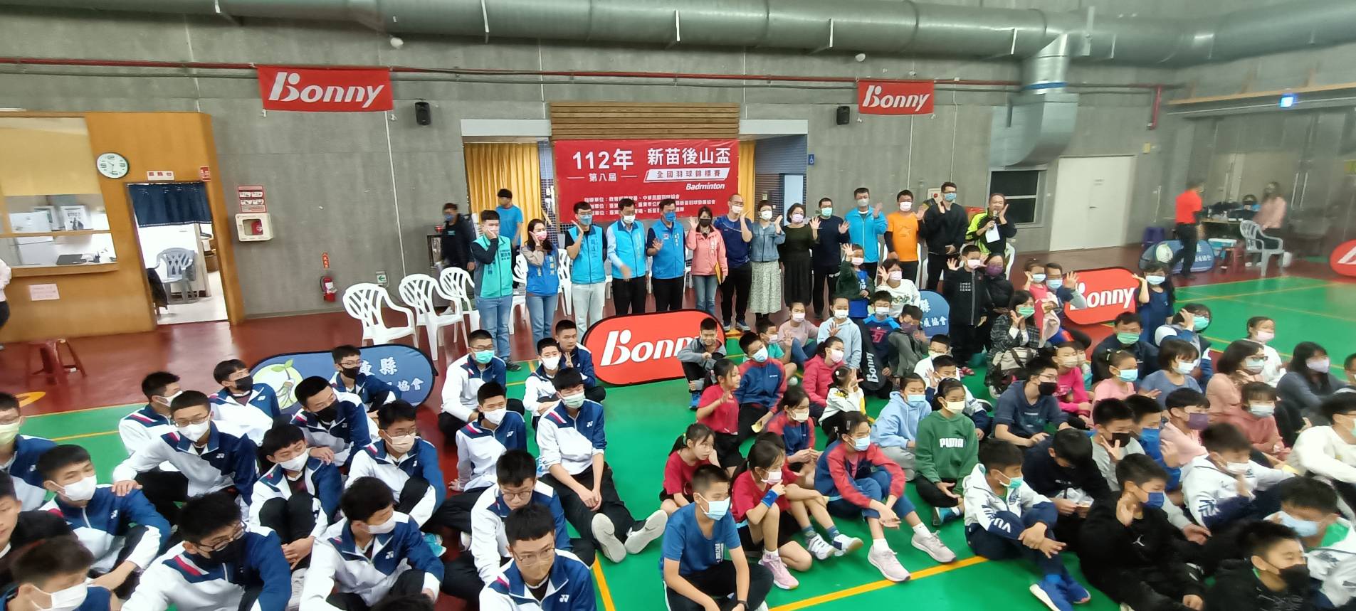 新苗後山盃羽錦賽台東登場 開幕儀式結合公益與抽獎共慶元宵
