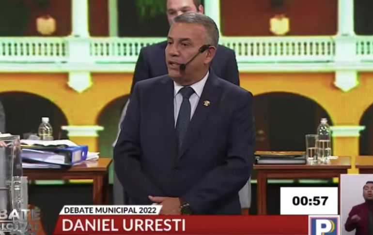 Daniel Urresti: “Tenemos que lograr que la Policía capture 200 delincuentes diarios”