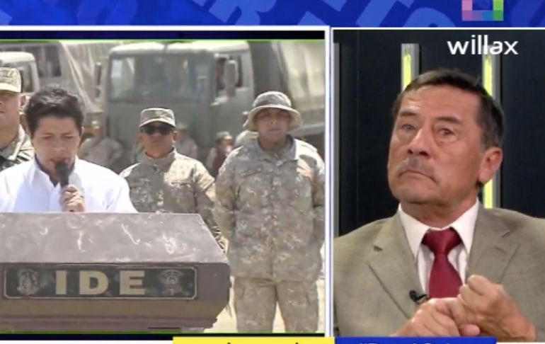 Roger Zevallos: “El Ejecutivo viene por el Ejército”