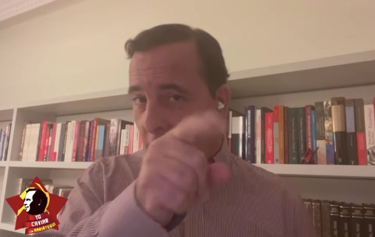 Mariátegui: “Es una delicia ver a los caviares chillando por el triunfo de López Aliaga” [VIDEO]