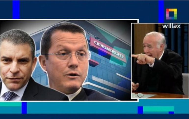 García Belaúnde: “Hubo una campaña de Odebrecht contra todos los que criticamos ese acuerdo entreguista”