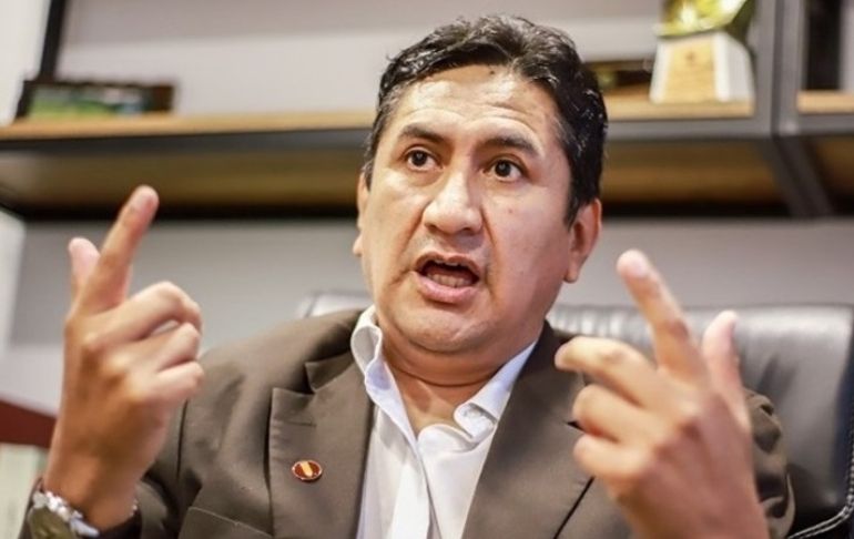 Vladimir Cerrón: PJ suspende audiencia de prisión preventiva hasta el miércoles 16