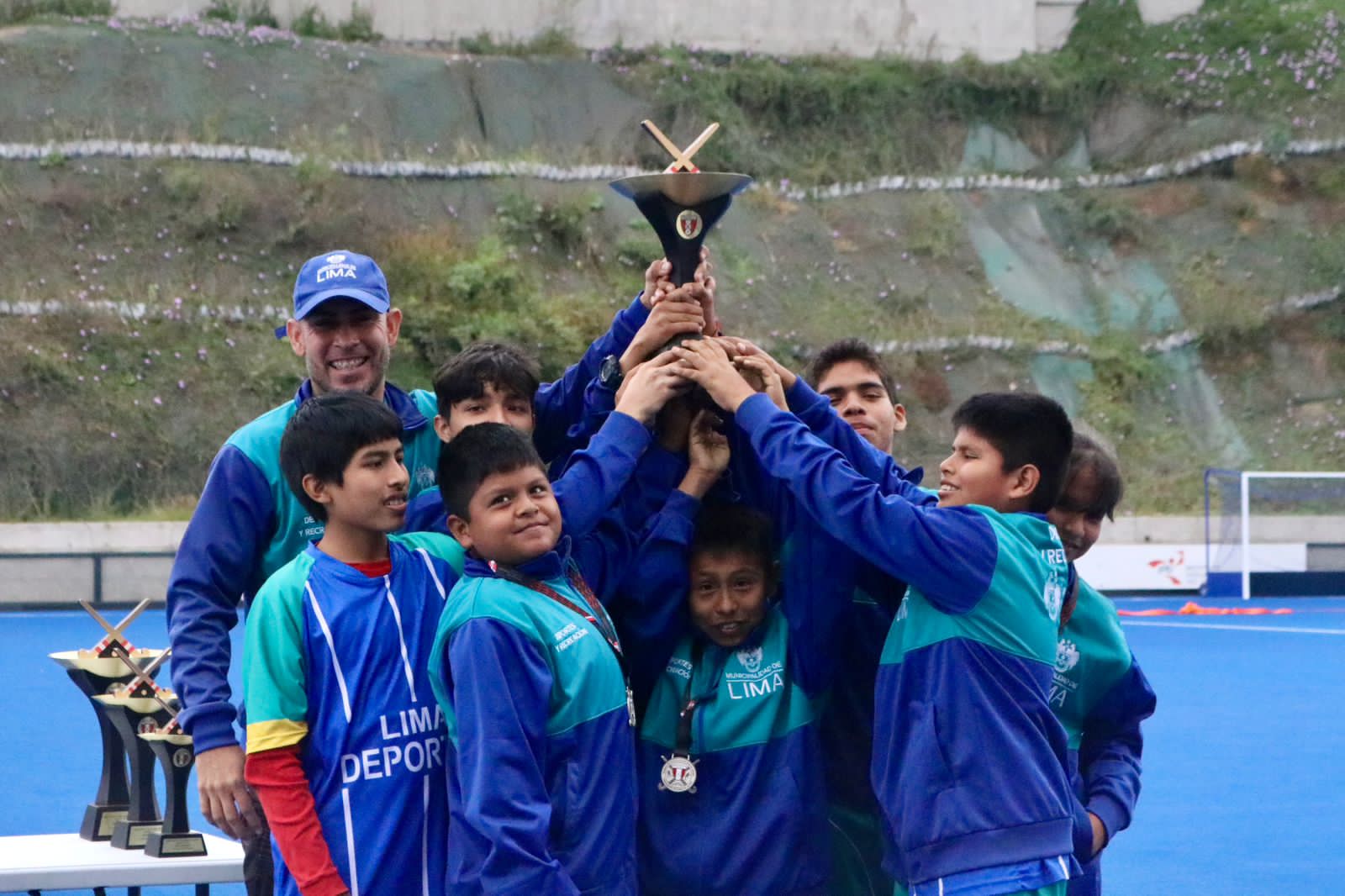 Alumnos de las Escuelas Deportivas de la Municipalidad de Lima ganaron torneo de Hockey