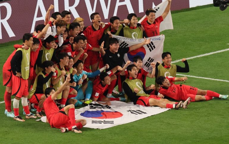 ¡Se hizo el milagro! Corea del Sur venció 2-1 a Portugal y clasificó a los octavos de final del Mundial Qatar 2022 [VIDEO]