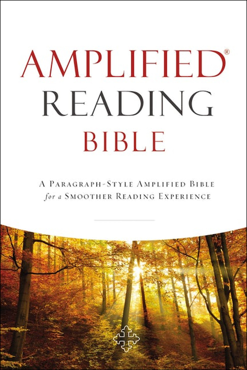 Cover of the Amplified Reading Bible: A Paragraph-Style Amplified Bible for  a Smoother Reading Experience