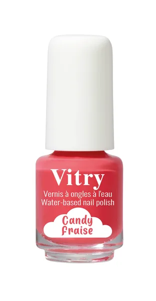 Water-based Nail Polish Candy fraise 4ML