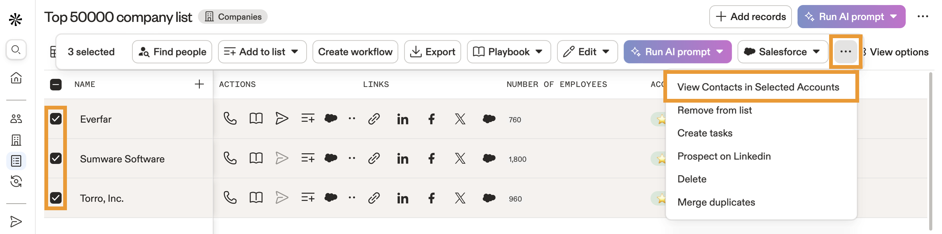 The find people button is highlighted