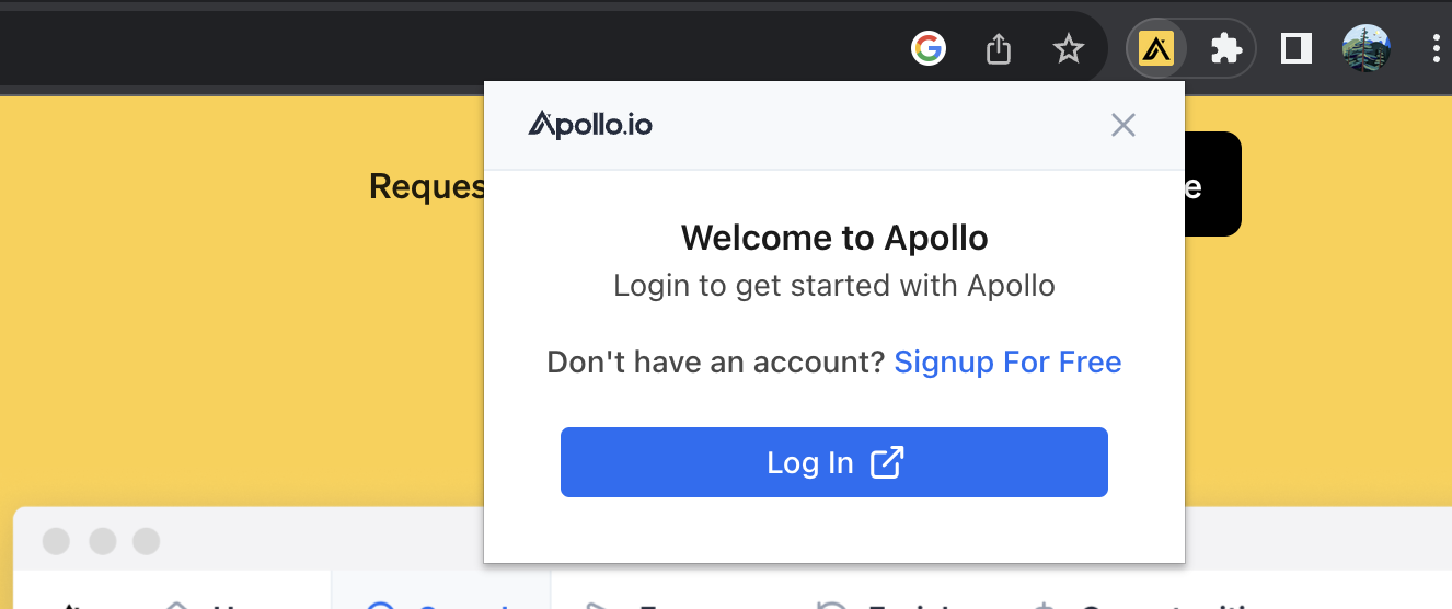 Apollo Chrome Extension Overview – Apollo.io