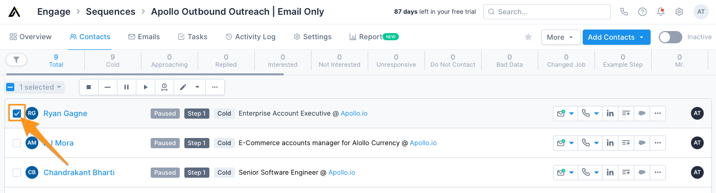 Create and Edit Sequence Sending Schedules – Apollo.io