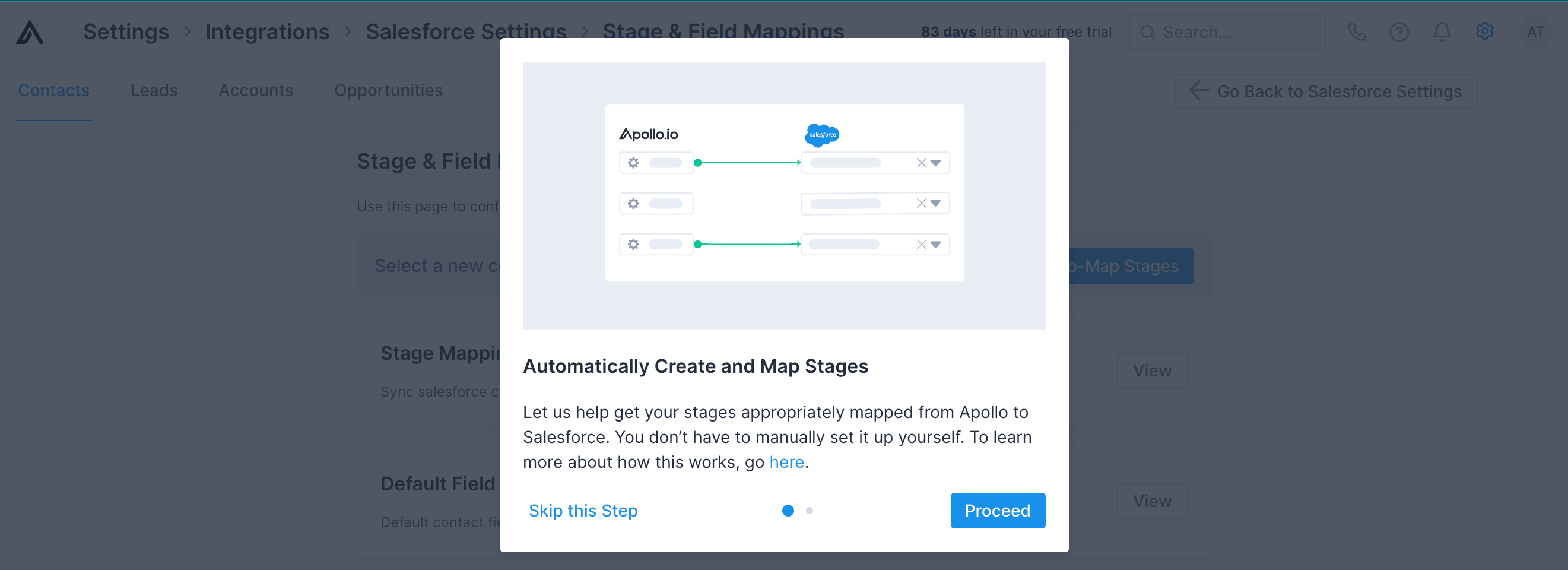 Salesforce Automapping