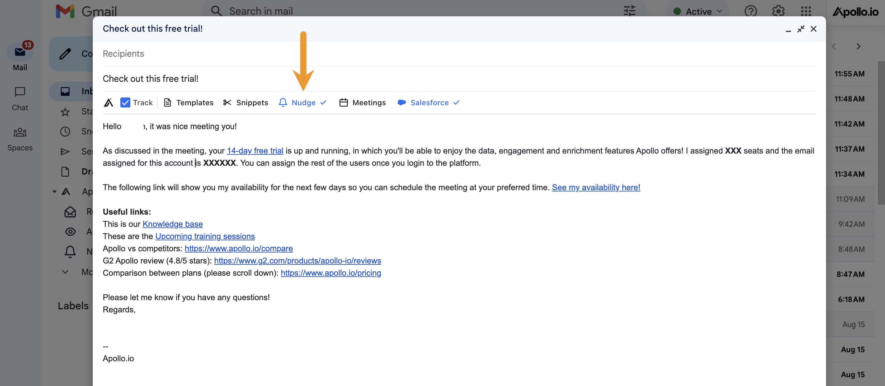 Use the Apollo Chrome Extension in Gmail – Apollo.io