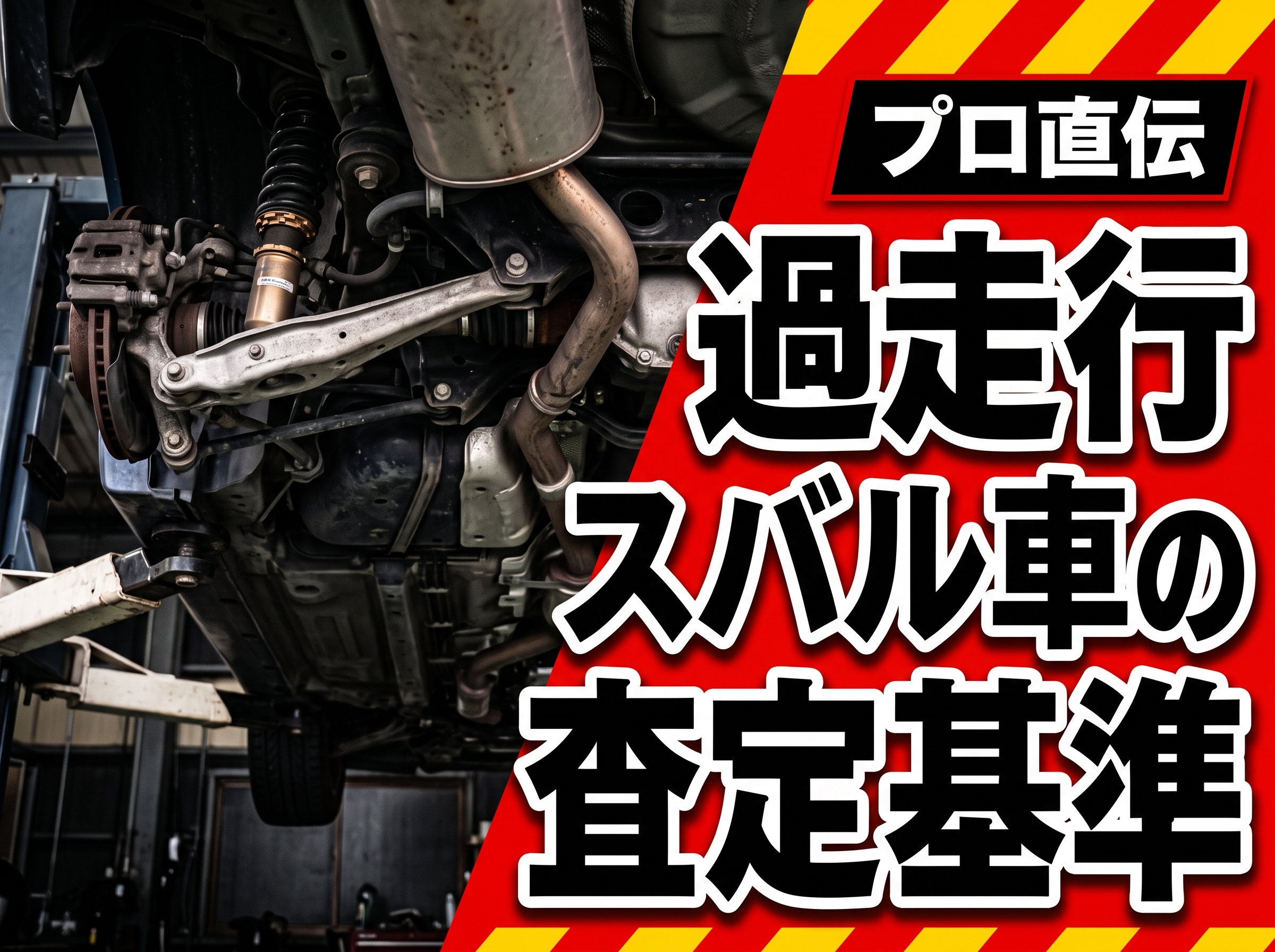 走行距離が多いスバル車の買取のコツ