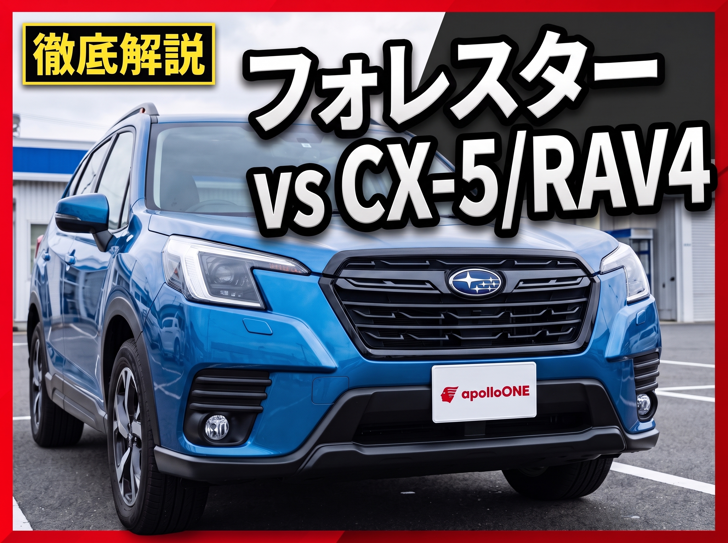 フォレスター vs クロストレック/インプレッサ スバルSUV比較