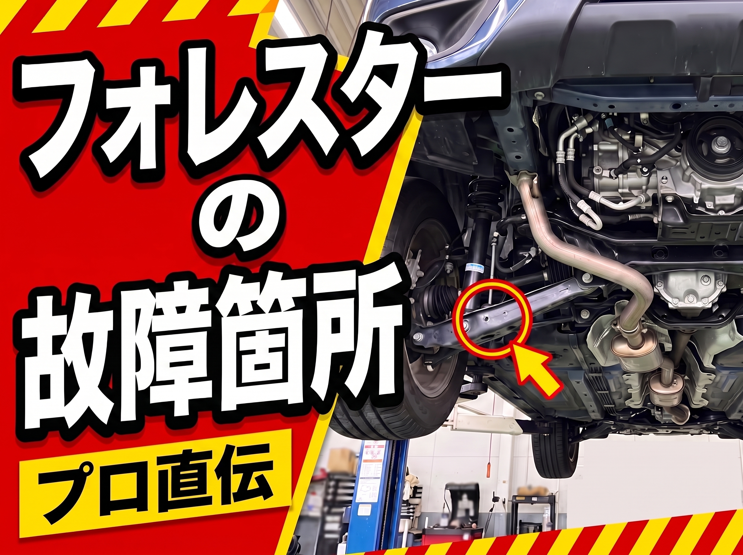 フォレスターの故障しやすい箇所と中古注意点