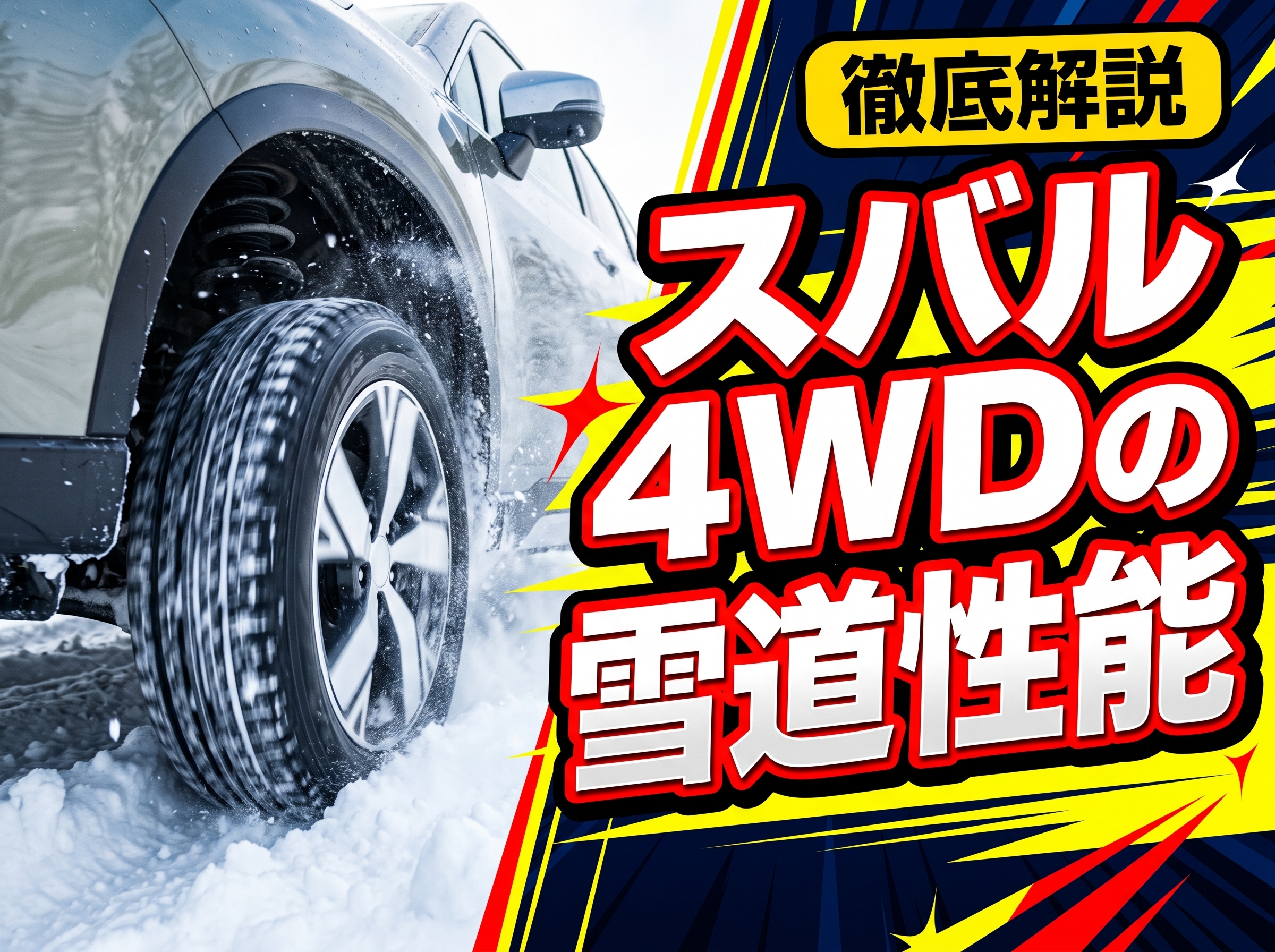 スバルが北海道で選ばれる理由 雪道性能検証