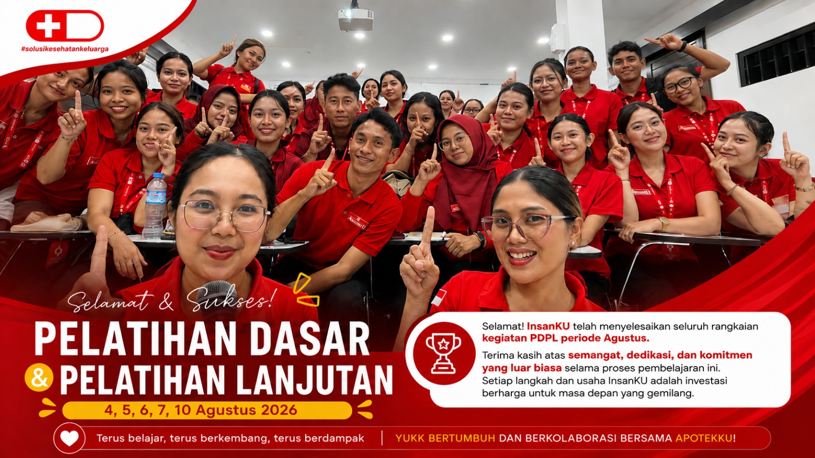 Pelatihan Dasar dan Lanjutan InsanKU Magang