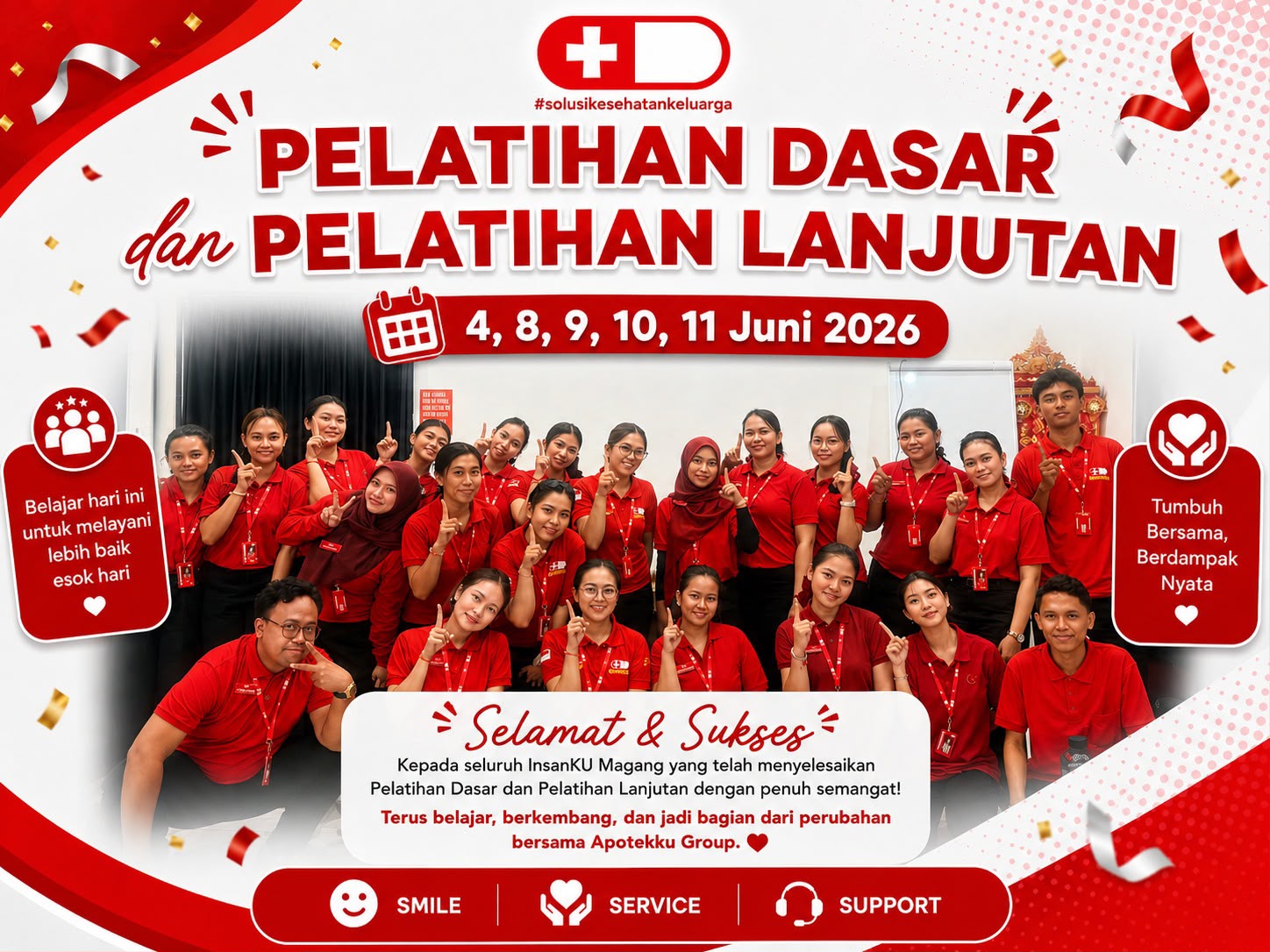 Pelatihan Dasar & Pelatihan Lanjutan InsanKU Magang
